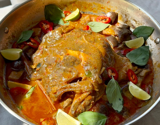 Thai Red Turbot Head Curry