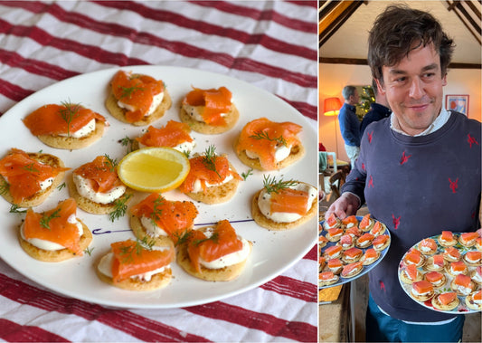 Smoked Salmon Blinis