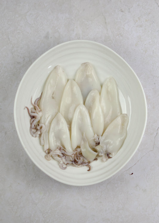 Frozen Jigged Squid Pieces 250g