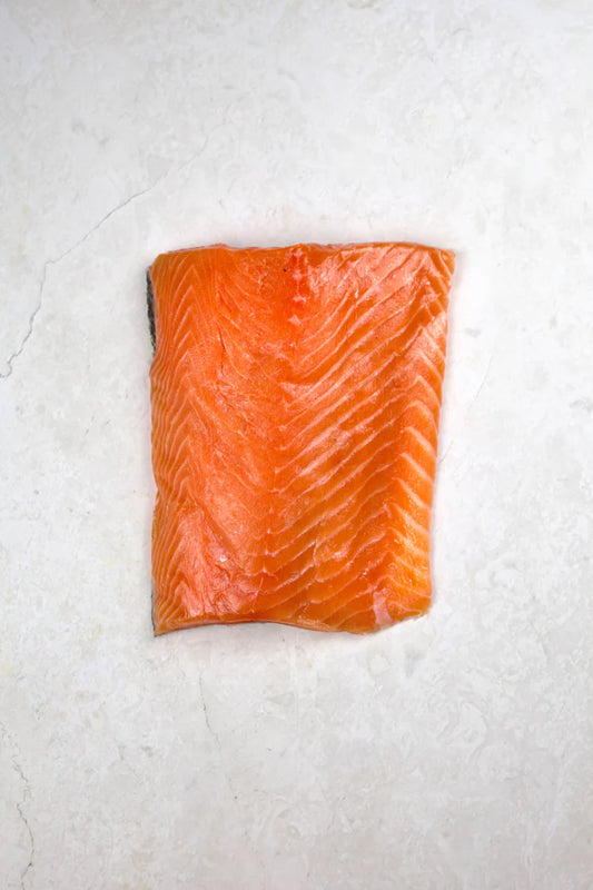 Frozen Loch Duart Half Salmon Fillet, 500g - Feeds 4